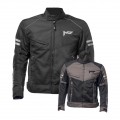 Куртка текстильная MOTEQ AIRFLOW черный/серый р.M