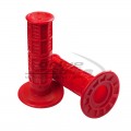 Ручки руля (комплект) ENDURO STYLE 22-25мм, цвет Красный