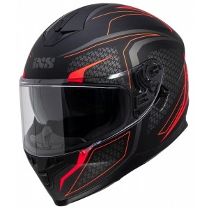 Шлем IXS HX 1100 2.4 черно-красный p.M