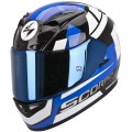 Шлем SCORPION EXO-710 AIR SQUARE, цвет Белый/Синий, p.M