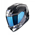 Шлем Scorpion EXO-520 EVO AIR RANKA, ЦВЕТ ЧЕРНЫЙ , БЕЛЫЙ, СИНИЙ р.M