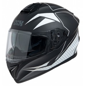 Шлем IXS HX Full Face Helmet IXS216 2.0 черно-белый  р.L