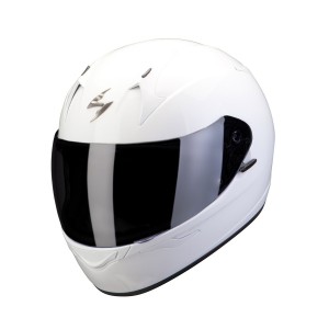Шлем SCORPION EXO-390 SOLID, цвет Белый, Размер XS