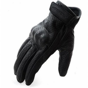 Перчатки кожаные Classic 1.5, черные  L