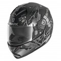 Шлем RIDILL DRIFT-R, цвет Черный Матовый/Антрацит Матовый/Серый р.S