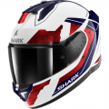 Шлем SHARK SKWAL i3 RHAD White Chrome Red р.M