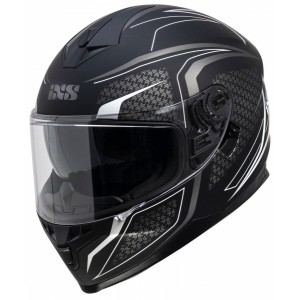Шлем IXS HX 1100 2.4 черно-белый p.L