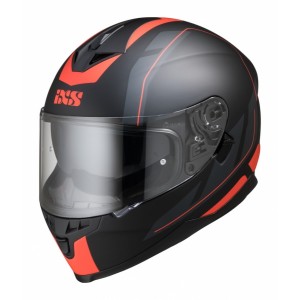 Шлем IXS HX 1100 черно красный  p.M