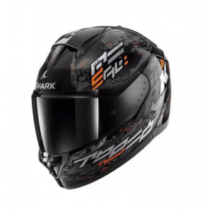 Шлем SHARK RIDILL 2 MOLOKAI Black/Silver/Orange р.XXL
