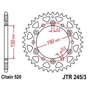 JTR 245/3.43 Звезда
