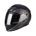 Шлем SCORPION EXO-510 AIR ROUTE, цвет Черный Матовый/Красный, Размер M