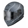 Шлем IXS HX 1100 серо белый р.S