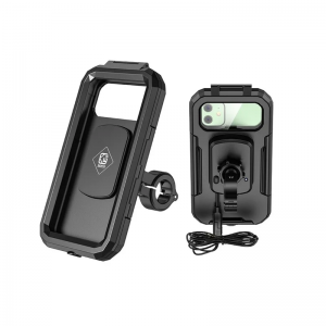 Держатель для телефонаКЕЙС для 5,5-6,8 дюймов Handlebar L с зарядкой