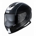 Шлем IXS HX 1100 черн. сереб.белый p.S
