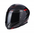 Шлем SCORPION EXO-920 SHUTTLE, цвет Черный Серебристый/Красный, Размер 2XL