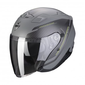 Шлем SCORPION EXO-230 FENIX цвет Серый Матовый/Карбон Матовый p.S
