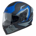 Шлем IXS HX 1100 2.2 сине-серо-черный  р.S