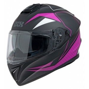 Шлем IXS HX Full Face Helmet IXS216 2.0 черно-фиолетовый  р.L