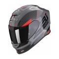 Шлем SCORPION EXO-R1 EVO AIR FINAL, цвет Серый/Черный/Красный р.M