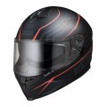 Шлем IXS HX 1100 черно красный мат р.L