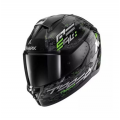 Шлем SHARK RIDILL 2 MOLOKAI Black/Silver/Green р.L