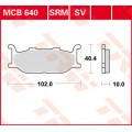 Колодки передние MCB640 аналог sbs663HS