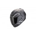 Шлем Scorpion EXO-491 KRIPTA, цвет Черный Матовый/Серебристый р.S