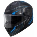 Шлем IXS HX 1100 2.4 черно-синий  p.M