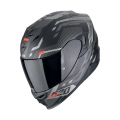 Шлем Scorpion EXO-520 EVO AIR RANKA, ЦВЕТ ЧЕРНЫЙ МАТОВЫЙ, СЕРЕБРИСТЫЙ, КРАСНЫЙ р.XL
