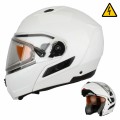 Шлем Снегоходный XTR MODE1 белый с электро стеклом р.XL