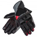 Перчатки Rebelhorn Flux II черный/серый/флуо красный p.L