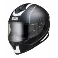 Шлем IXS HX 1100 черный белый мат  p.S