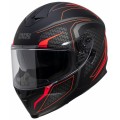 Шлем IXS HX 1100 2.4 черно-красный p.L